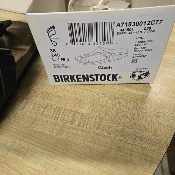 Birkenstock Dark Leather Sandals - Picture 6 of 6